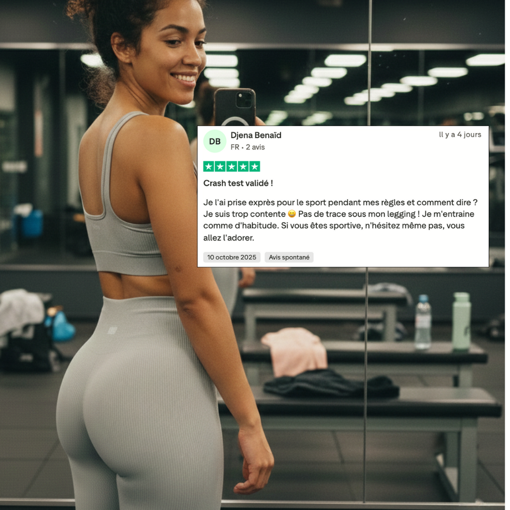 Culotte menstruelle sport sans couture – Cyclik