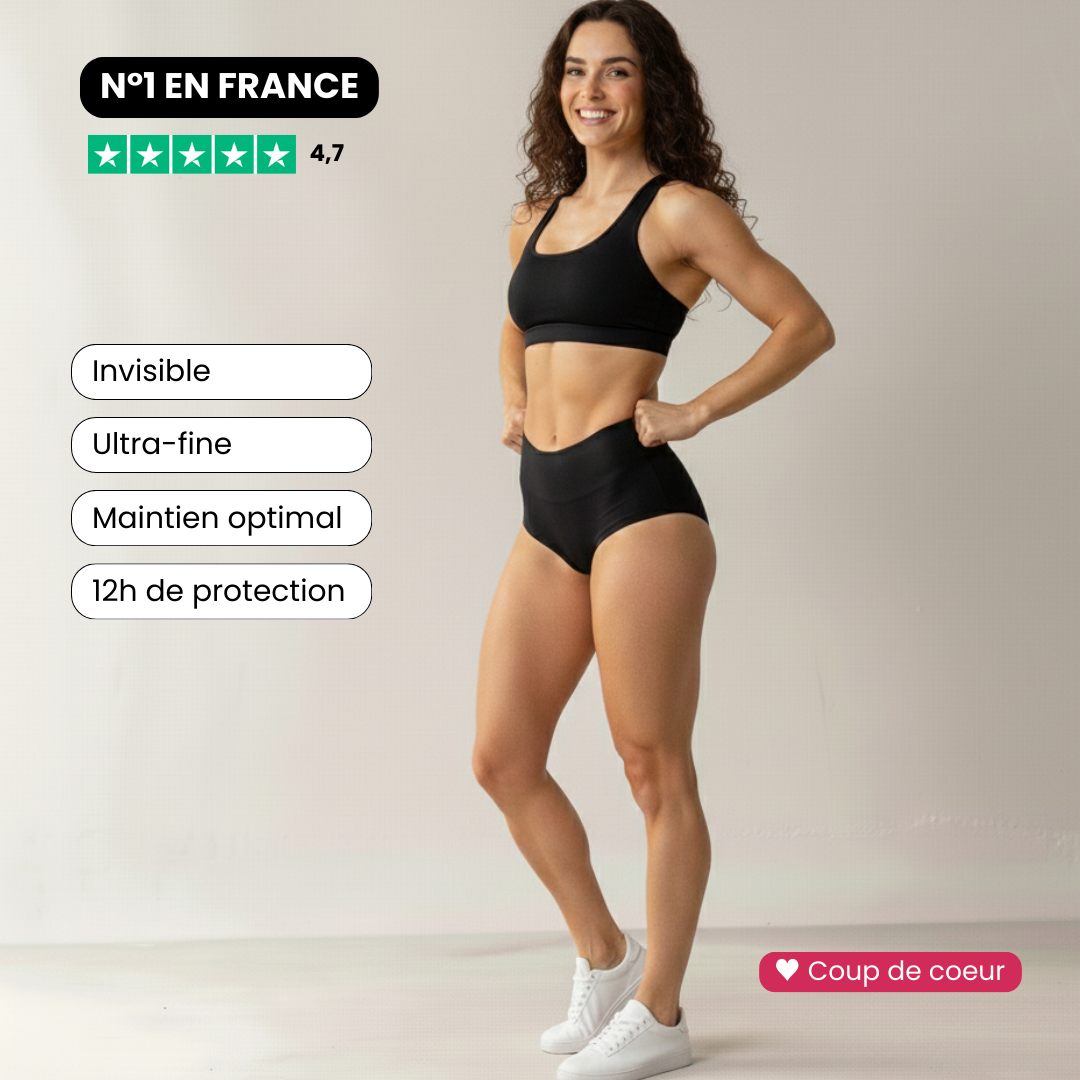 Culotte menstruelle sport sans couture – Cyclik