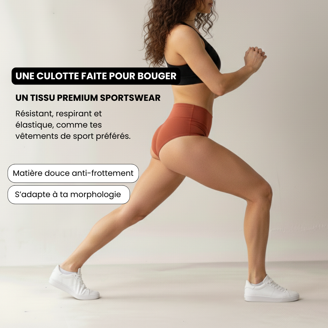Culotte menstruelle sport sans couture – Cyclik