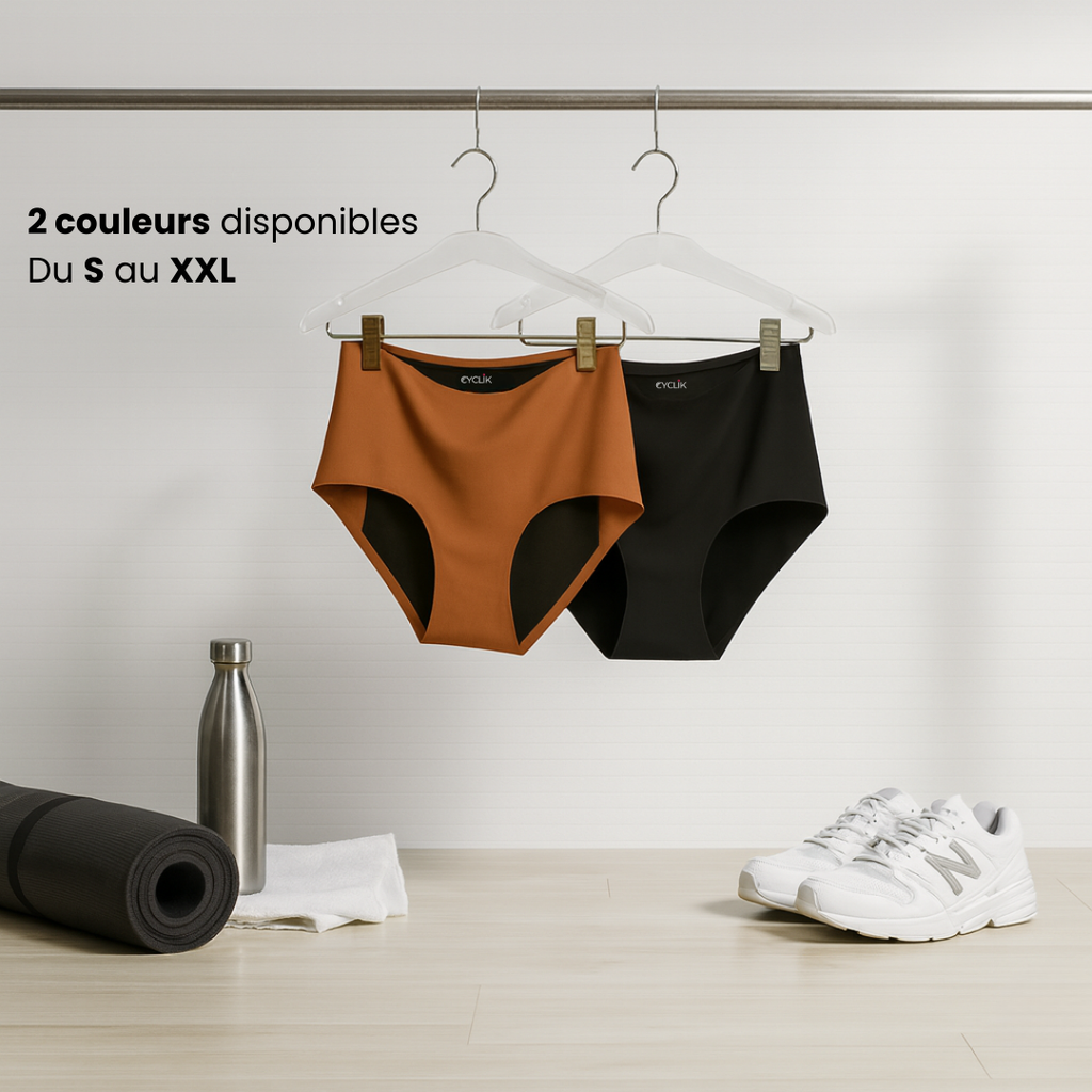 Culotte menstruelle sport sans couture – Cyclik